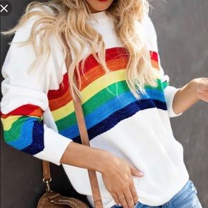 Rainbow Sweater
